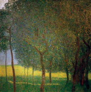 Arbres fruitiers au lac Attersee - Gustav Klimt